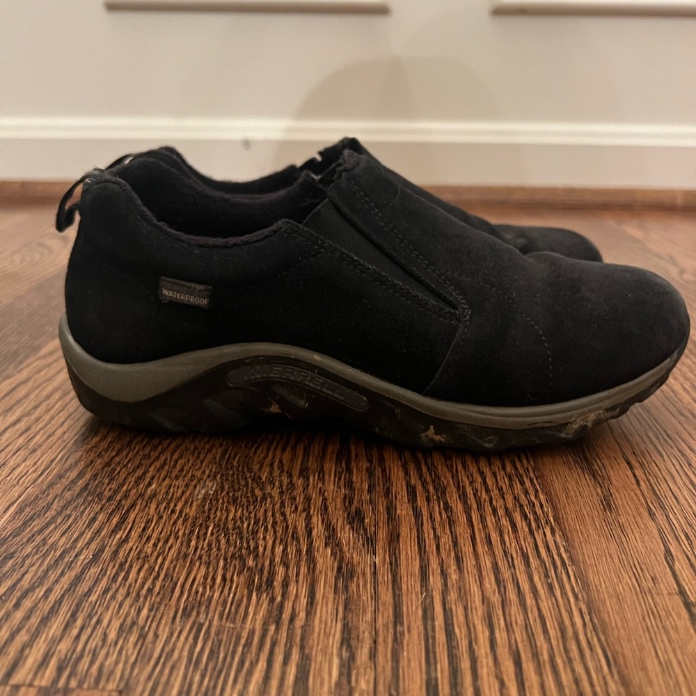 Kids’ Merrell Jungle Frosty Mocs, size 5, waterproof